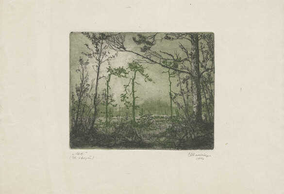 Штейнберг Сергей Максимилианович. Лес 